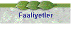 Faaliyetler