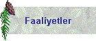 Faaliyetler