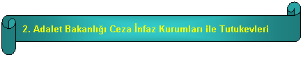 Yatay Kaydrma: 2. Adalet Bakanl Ceza nfaz Kurumlar ile Tutukevleri Kontrolrleri
 
